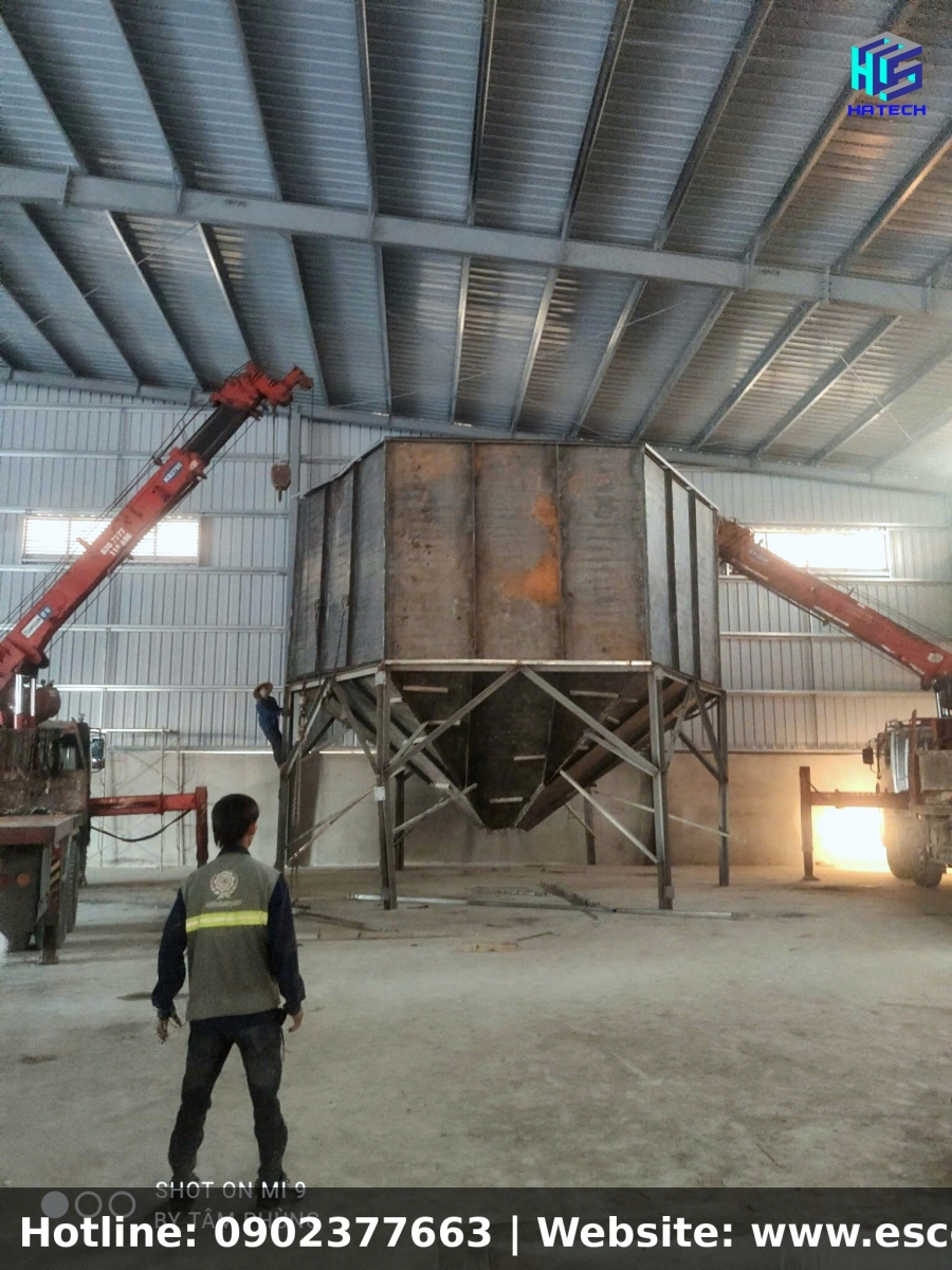 Bồn chứa nguyên liệu
