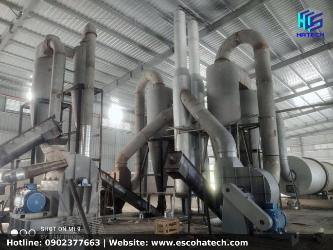 Bồn chứa nguyên liệu dạng tròn